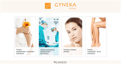 Desktop Screenshot of gyneka.sk