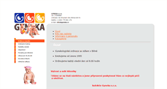 Desktop Screenshot of gyneka.cz